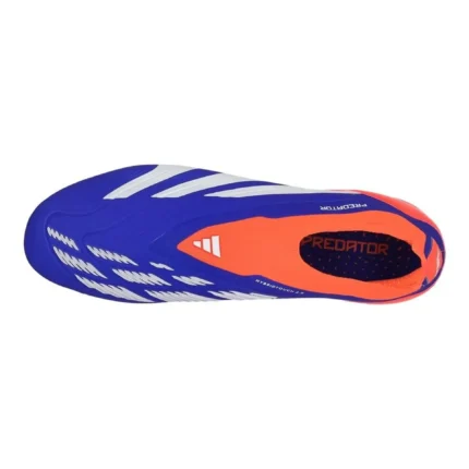 Adidas Predator Elite Laceless AG Advancement - Lucid Blue/Footwear White/Solar Red - Image 4