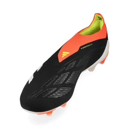 Adidas Predator Elite Laceless AG Solar Energy - Core Black/Footwear White/Solar Red - Image 5
