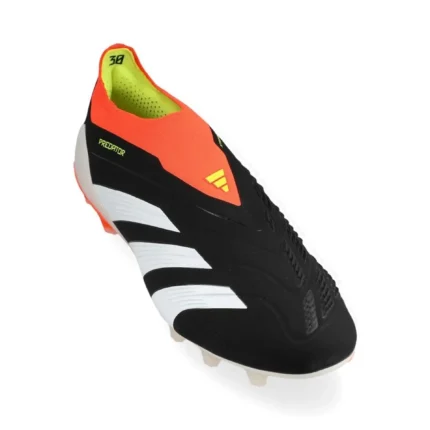 Adidas Predator Elite Laceless AG Solar Energy - Core Black/Footwear White/Solar Red - Image 7