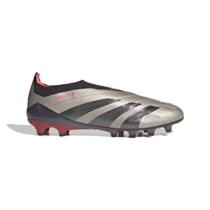 Adidas Predator Elite Laceless AG Vivid Horizon - Platin Metallic/Aurora Black/Turbo - Image 1