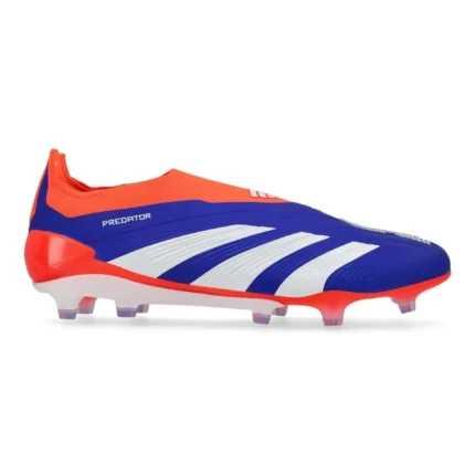 Adidas Predator Elite Laceless FG Advancement - Lucid Blue/Footwear White/Solar Red - Image 1