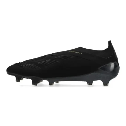 Adidas Predator Elite Laceless FG Dark Spark - Core Black/Carbon/Gold Metallic - Image 3