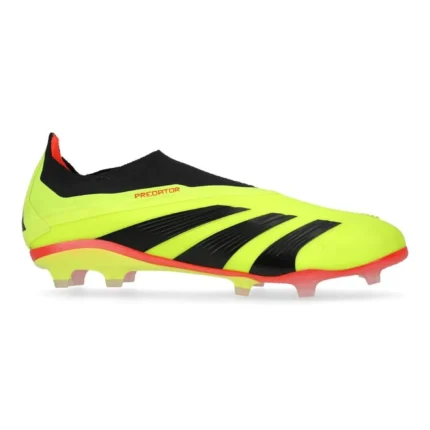 Adidas Predator Elite Laceless FG Energy Citrus - Solar Yellow/Core Black/Solar Red Kids - Image 1