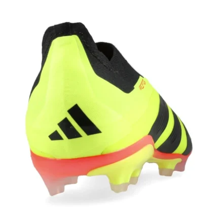 Adidas Predator Elite Laceless FG Energy Citrus - Solar Yellow/Core Black/Solar Red Kids - Image 6