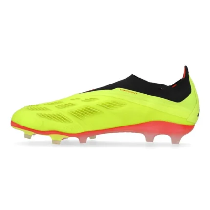 Adidas Predator Elite Laceless FG Energy Citrus - Solar Yellow/Core Black/Solar Red Kids - Image 4