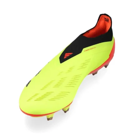 Adidas Predator Elite Laceless FG Energy Citrus - Solar Yellow/Core Black/Solar Red - Image 5