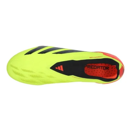 Adidas Predator Elite Laceless FG Energy Citrus - Solar Yellow/Core Black/Solar Red - Image 4