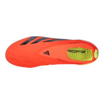 Adidas Predator Elite Laceless FG Predstrike - Solar Red/Core Black/Solar Yellow Limited Edition - Image 4