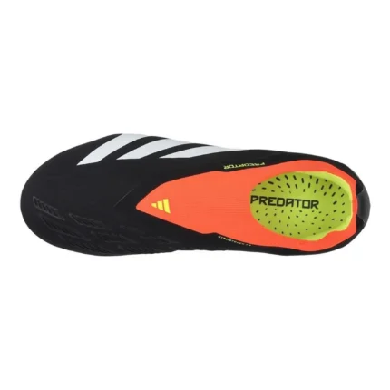 Adidas Predator Elite Laceless FG Solar Energy - Core Black/Footwear White/Solar Red Kids - Image 4
