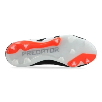 Adidas Predator Elite Laceless FG Solar Energy - Core Black/Footwear White/Solar Red Kids - Image 2