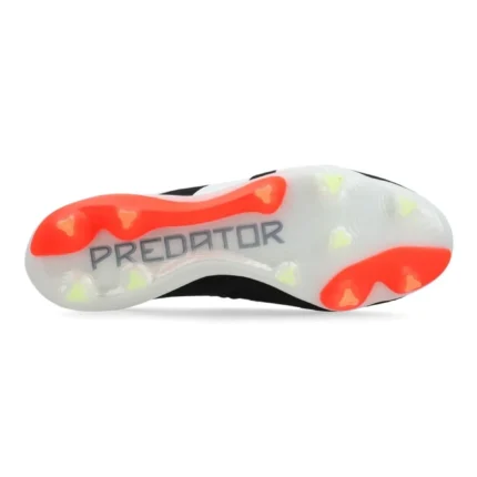 Adidas Predator Elite Laceless FG Solar Energy - Core Black/Footwear White/Solar Red - Image 2