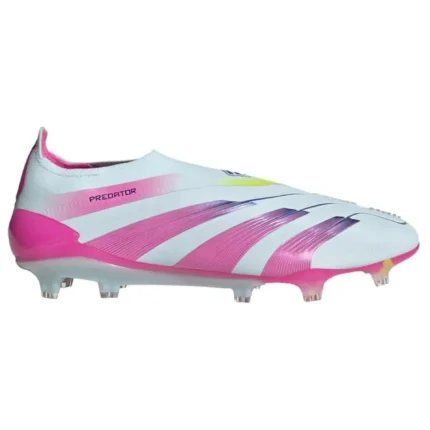 Adidas Predator Elite Laceless FG Stellar Icon - Almost Blue/Lucid Pink/Semi Solar Yellow - Image 1