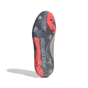 Adidas Predator Elite Laceless FG Vivid Horizon - Platin Metallic/Aurora Black/Carbon Kids - Image 2