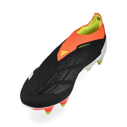 Adidas Predator Elite Laceless SG Solar Energy - Core Black/Footwear White/Solar Red - Image 5