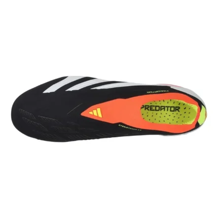 Adidas Predator Elite Laceless SG Solar Energy - Core Black/Footwear White/Solar Red - Image 4