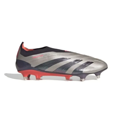 Adidas Predator Elite Laceless SG Vivid Horizon - Platin Metallic/Aurora Black/Turbo - Image 1