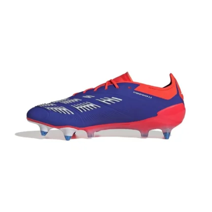 Adidas Predator Elite SG Advancement - Lucid Blue/Footwear White/Solar Red - Image 3