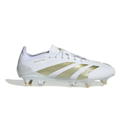 Adidas Predator Elite SG Day Spark - Footwear White/Gold Metallic/Footwear White - Image 1