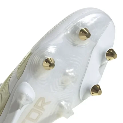 Adidas Predator Elite SG Day Spark - Footwear White/Gold Metallic/Footwear White - Image 2
