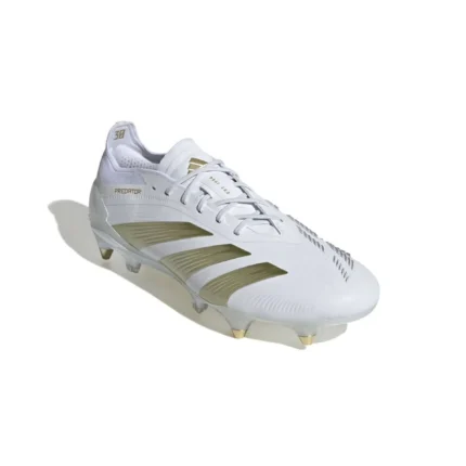 Adidas Predator Elite SG Day Spark - Footwear White/Gold Metallic/Footwear White - Image 3