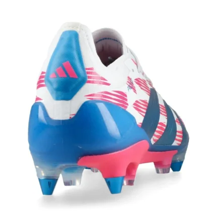 Adidas Predator Elite SG Reemergence - Footwear White/Solar Blue/Solar Pink - Image 6