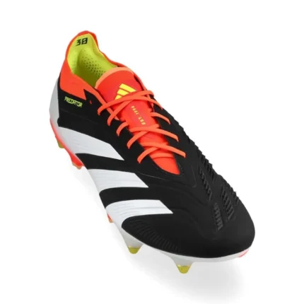 Adidas Predator Elite SG Solar Energy - Core Black/Footwear White/Solar Red - Image 5