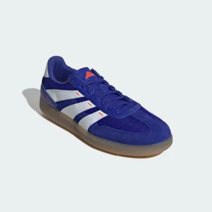 Adidas Predator Freestyle IN Advancement - Lucid Blue/Footwear White/Solar Red - Image 6