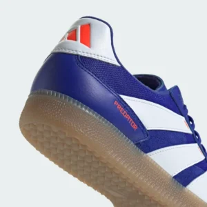 Adidas Predator Freestyle IN Advancement - Lucid Blue/Footwear White/Solar Red - Image 8