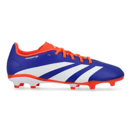Adidas Predator League FG Advancement - Lucid Blue/Footwear White/Solar Red Kids - Image 1