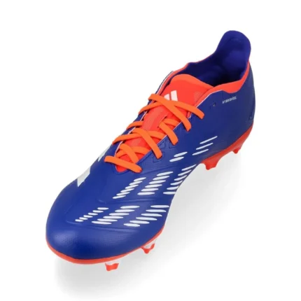 Adidas Predator League FG Advancement - Lucid Blue/Footwear White/Solar Red - Image 7