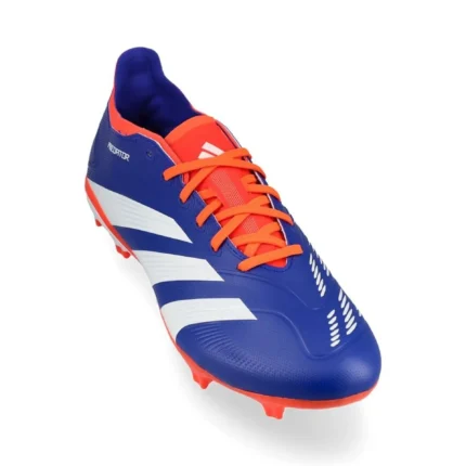 Adidas Predator League FG Advancement - Lucid Blue/Footwear White/Solar Red - Image 5