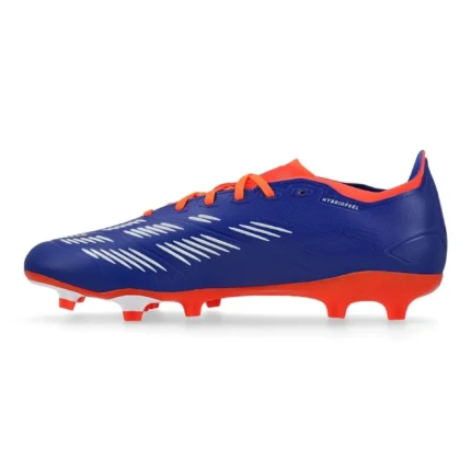 Adidas Predator League FG Advancement - Lucid Blue/Footwear White/Solar Red - Image 3