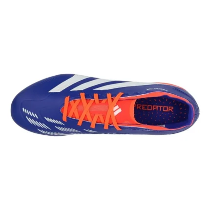 Adidas Predator League FG Advancement - Lucid Blue/Footwear White/Solar Red - Image 4