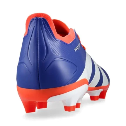 Adidas Predator League FG Advancement - Lucid Blue/Footwear White/Solar Red - Image 6