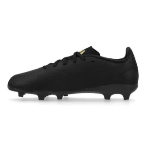 Adidas Predator League FG Dark Spark - Core Black/Carbon/Gold Metallic Kids - Image 3