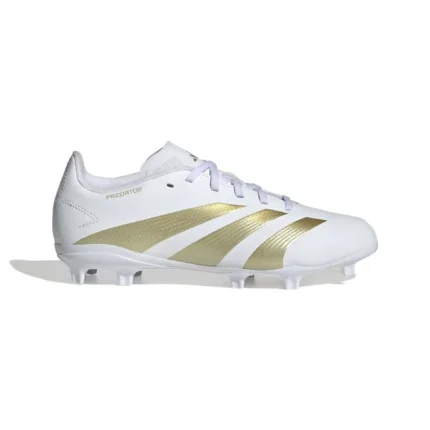 Adidas Predator League FG Day Spark - Footwear White/Gold Metallic/Footwear White - Image 1
