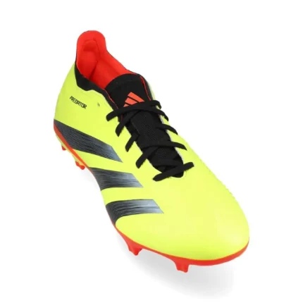 Adidas Predator League FG Energy Citrus - Solar Yellow/Core Black/Solar Red - Image 7