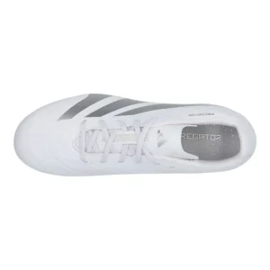 Adidas Predator League FG Pearlized - Footwear White/Silver Metallic Kids - Image 4