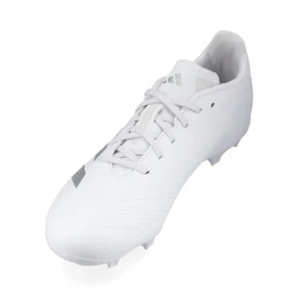 Adidas Predator League FG Pearlized - Footwear White/Silver Metallic Kids - Image 7
