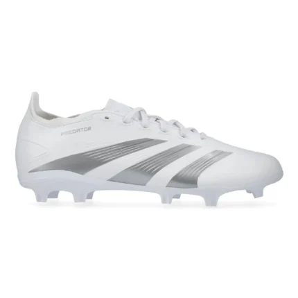 Adidas Predator League FG Pearlized - Footwear White/Silver Metallic - Image 1