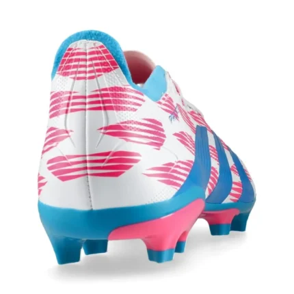 Adidas Predator League FG Reemergence - Footwear White/Solar Blue/Solar Pink - Image 6