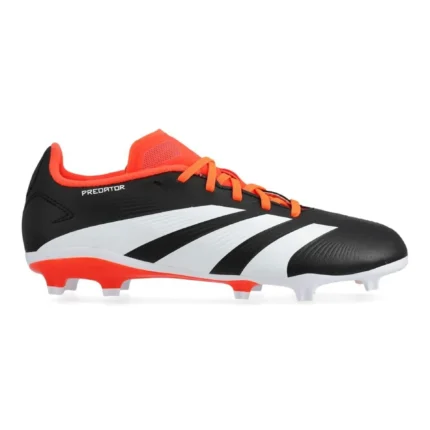 Adidas Predator League FG Solar Energy - Core Black/Footwear White/Solar Red Kids - Image 1