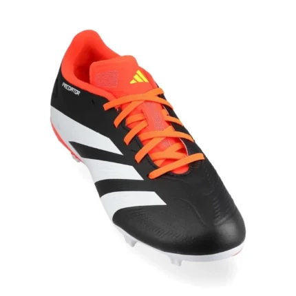 Adidas Predator League FG Solar Energy - Core Black/Footwear White/Solar Red Kids - Image 5