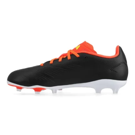 Adidas Predator League FG Solar Energy - Core Black/Footwear White/Solar Red Kids - Image 3
