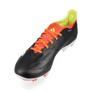 Adidas Predator League FG Solar Energy - Core Black/Footwear White/Solar Red - Image 5