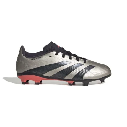 Adidas Predator League FG Vivid Horizon - Platin Metallic/Aurora Black/Turbo Kids - Image 1