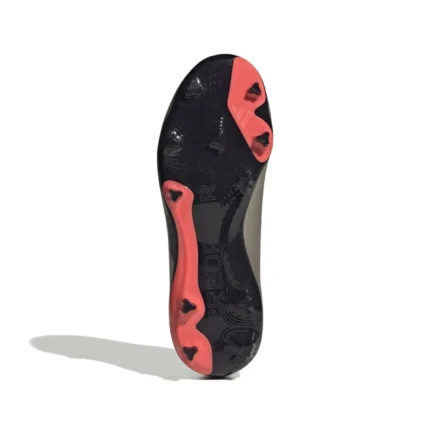 Adidas Predator League FG Vivid Horizon - Platin Metallic/Aurora Black/Turbo Kids - Image 2