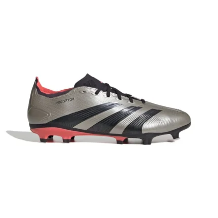 Adidas Predator League FG Vivid Horizon - Platin Metallic/Aurora Black/Turbo - Image 1