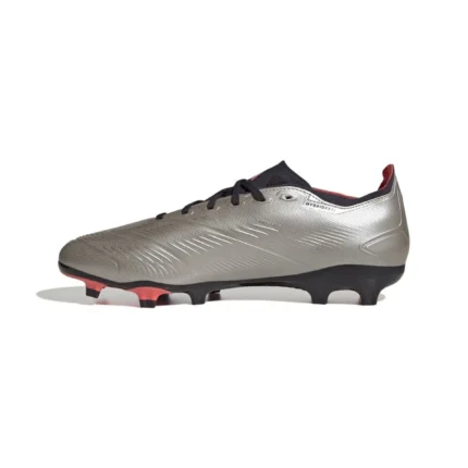 Adidas Predator League FG Vivid Horizon - Platin Metallic/Aurora Black/Turbo - Image 3