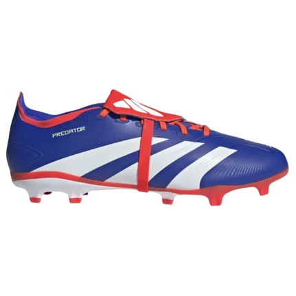 Adidas Predator League Fold-Over Tongue FG Advancement - Lucid Blue/Footwear White/Solar Red - Image 1